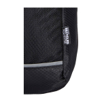 Hydration shoulder bag, waterproof recycled fabric, 6L black colour