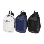 Hydration shoulder bag, waterproof recycled fabric, 6L sand colour