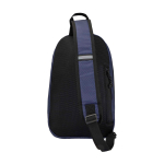 Hydration shoulder bag, waterproof recycled fabric, 6L navy-blue colour