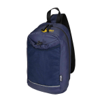 Hydration shoulder bag, waterproof recycled fabric, 6L navy-blue colour
