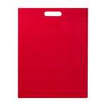 Recycled non woven bag, heat-sealed, ultra-resistant, 5L red colour
