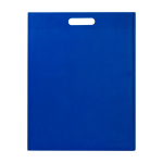 Recycled non woven bag, heat-sealed, ultra-resistant, 5L royal blue colour