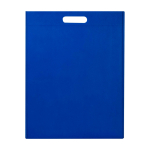 Recycled non woven bag, heat-sealed, ultra-resistant, 5L royal blue colour