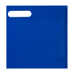 Recycled non woven bag, heat-sealed, ultra-resistant, 5L royal blue colour