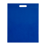 Recycled non woven bag, heat-sealed, ultra-resistant, 5L royal blue colour