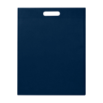 Recycled non woven bag, heat-sealed, ultra-resistant, 5L navy-blue colour