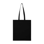 Recycled non woven multipurpose bag, tear-resistant, 6L black colour