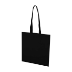 Recycled non woven multipurpose bag, tear-resistant, 6L black colour