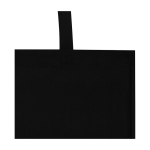 Recycled non woven multipurpose bag, tear-resistant, 6L black colour