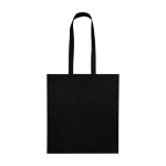 Recycled non woven multipurpose bag, tear-resistant, 6L black colour