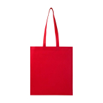 Recycled non woven multipurpose bag, tear-resistant, 6L red colour