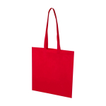 Recycled non woven multipurpose bag, tear-resistant, 6L red colour