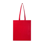 Recycled non woven multipurpose bag, tear-resistant, 6L red colour