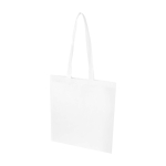 Recycled non woven multipurpose bag, tear-resistant, 6L white colour
