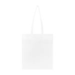 Recycled non woven multipurpose bag, tear-resistant, 6L white colour