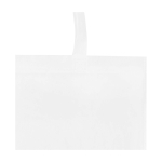 Recycled non woven multipurpose bag, tear-resistant, 6L white colour