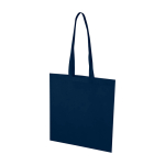 Recycled non woven multipurpose bag, tear-resistant, 6L navy-blue colour