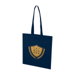Recycled non woven multipurpose bag, tear-resistant, 6L navy-blue colour