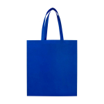 Recycled durable non woven shopping bag, gusseted royal blue colour