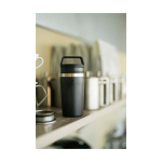 Steel travel mug, leakproof lid, 350ml, Stanley Café-To-Go black colour