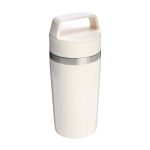 Steel travel mug, leakproof lid, 350ml, Stanley Café-To-Go beige colour