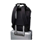 Eco travel backpack, multi-purpose, fits 14” laptop, 9L black colour