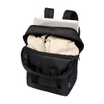 Eco travel backpack, multi-purpose, fits 14” laptop, 9L black colour