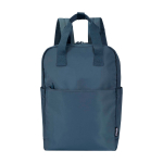 Eco travel backpack, multi-purpose, fits 14” laptop, 9L cyan blue colour