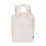 Eco travel backpack, multi-purpose, fits 14” laptop, 9L off white colour