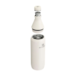 Eco bottle, dual opening, 600ml, Stanley All Day Slim beige colour