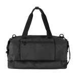 Eco travel bag, practical design, 42L black colour