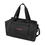 Eco travel bag, practical design, 42L black colour