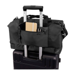 Eco travel bag, practical design, 42L black colour