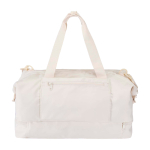 Eco travel bag, practical design, 42L off white colour