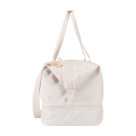 Eco travel bag, practical design, 42L off white colour