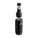 Recycled stainless steel bottle, 350ml, Stanley All Day Slim black colour