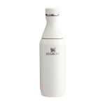 Recycled stainless steel bottle, 350ml, Stanley All Day Slim beige colour