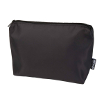 Eco travel toiletry bag, main compartment, 2L black colour