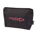 Eco travel toiletry bag, main compartment, 2L black colour