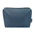 Eco travel toiletry bag, main compartment, 2L cyan blue colour
