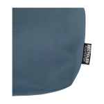 Eco travel toiletry bag, main compartment, 2L cyan blue colour