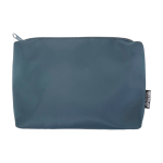 Eco travel toiletry bag, main compartment, 2L cyan blue colour