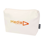 Eco travel toiletry bag, main compartment, 2L off white colour