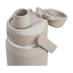 Stainless steel bottle, 750ml, Camelbak® Thrive Chug VSS light grey colour