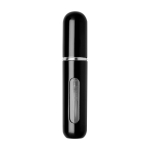 Portable refillable perfume atomiser, 5ml, travel-friendly black colour