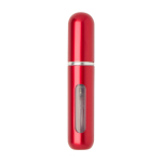 Portable refillable perfume atomiser, 5ml, travel-friendly red colour