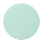 Elegant sliding makeup mirror, quick touch-ups mist green colour