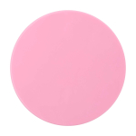 Elegant sliding makeup mirror, quick touch-ups light pink colour