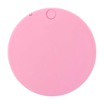Elegant sliding makeup mirror, quick touch-ups light pink colour