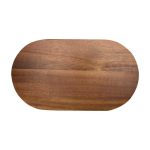 Elegant serving tray, high-quality acacia wood wood colour